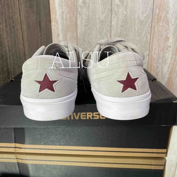 🎄SALE🎄 Converse Men Classic One Star CC Pro Pale Grey Suede Low Lacing Sneaker - Picture 5 of 9